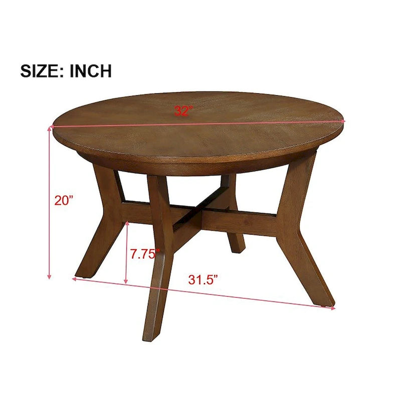 Table basse ronde