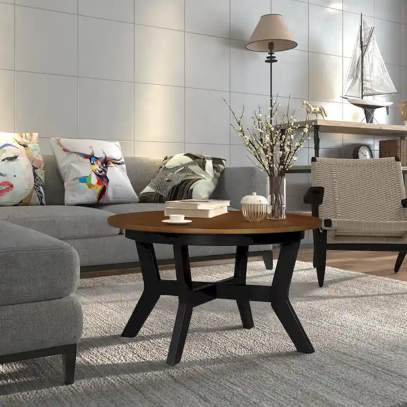 Table basse ronde