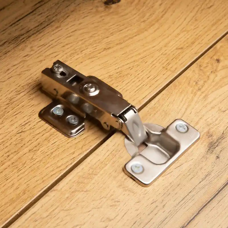 Meuble TV moderne pour téléviseurs jusqu'à 80 pouces, meuble console multimédia avec double rangement et porte abattante
