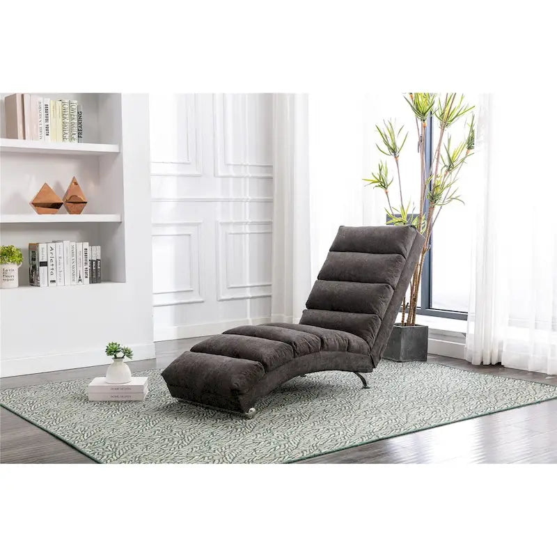Chaise longue d'intérieur moderne, longue chaise de repos