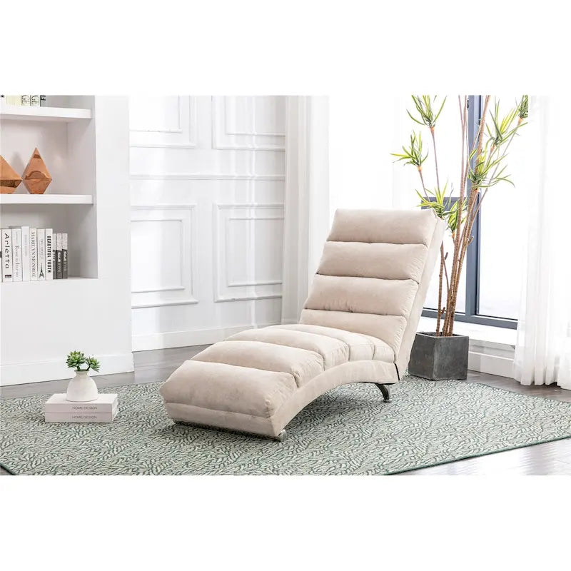 Chaise longue d'intérieur moderne, longue chaise de repos