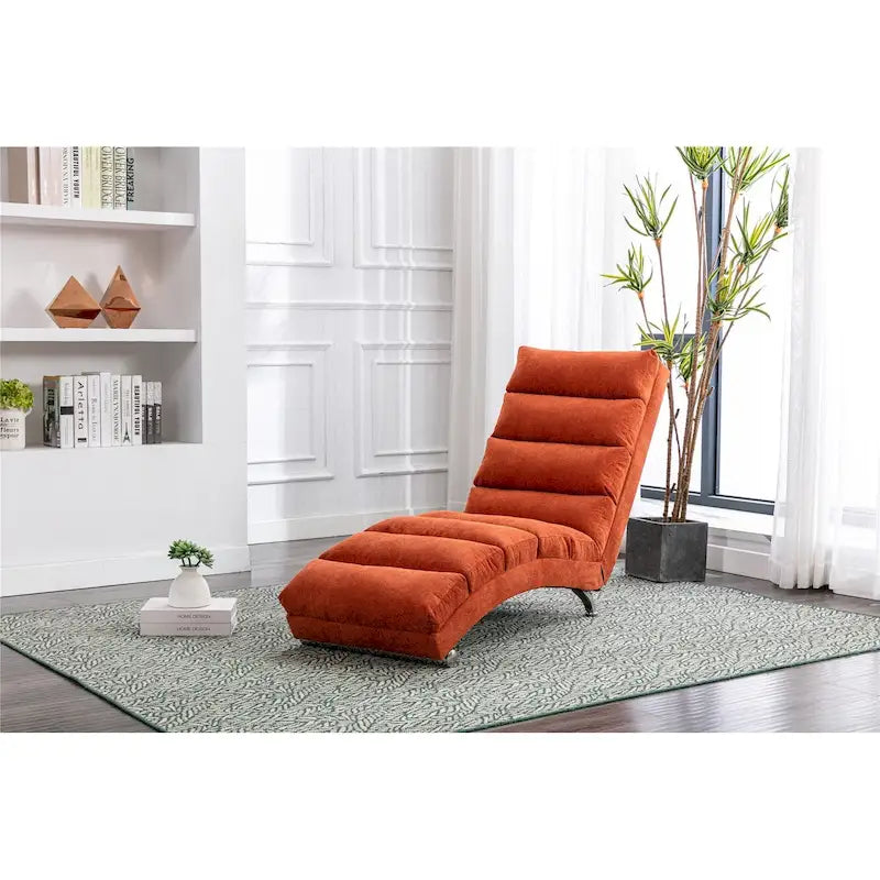 Chaise longue d'intérieur moderne, longue chaise de repos