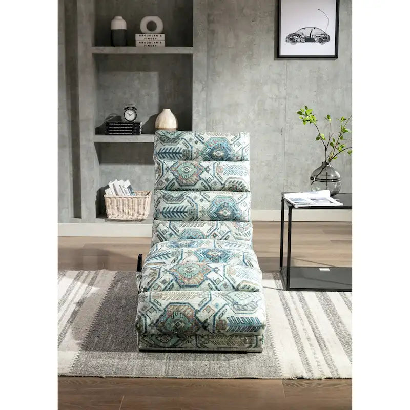Chaise longue d'intérieur moderne, longue chaise de repos