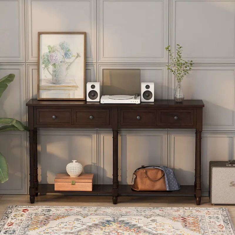 Console Table Table d'appoint facile à assembler