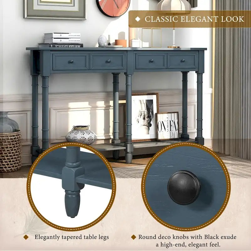 Console Table Table d'appoint facile à assembler