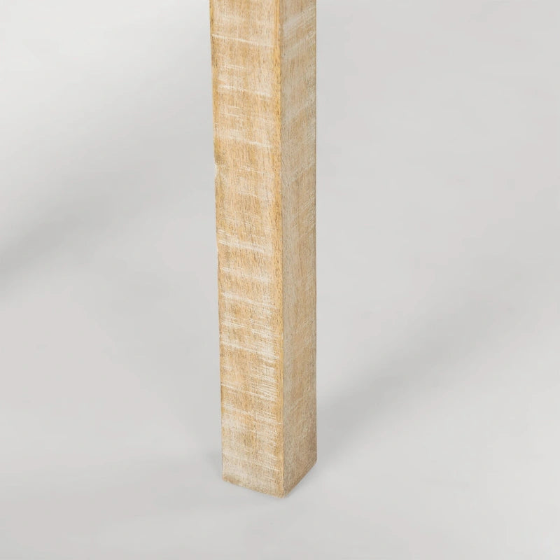 Petite console en bois blond