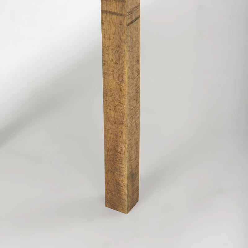 Petite console en bois blond