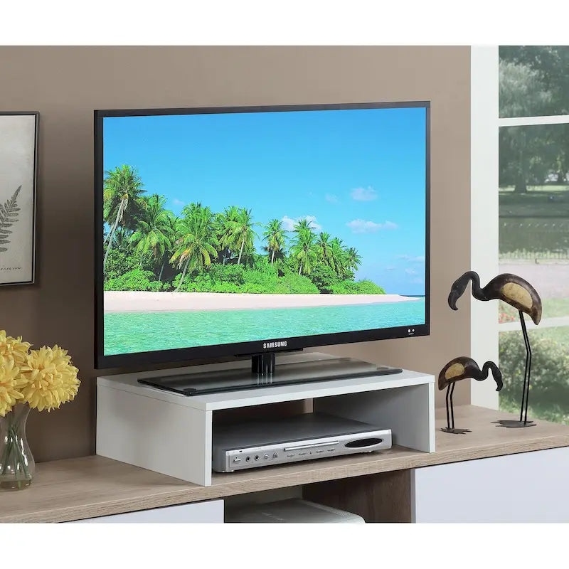 Rehausseur de télévision/moniteur compact de Convenience Concepts pour les téléviseurs jusqu'à 26 pouces