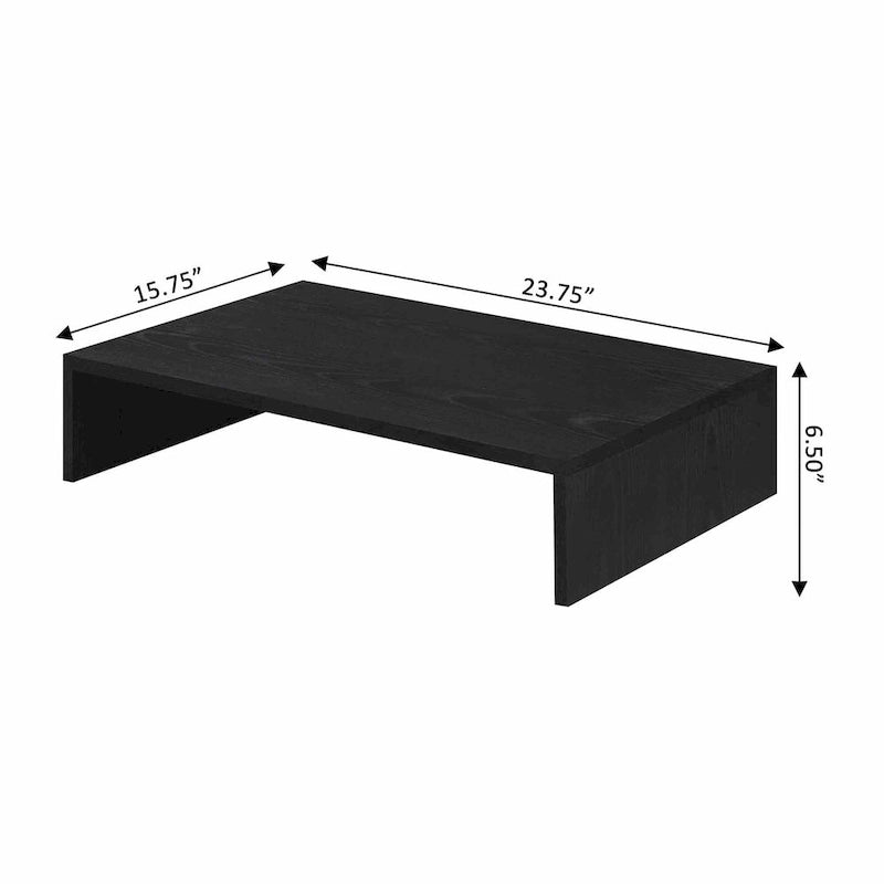 Rehausseur de télévision/moniteur compact de Convenience Concepts pour les téléviseurs jusqu'à 26 pouces