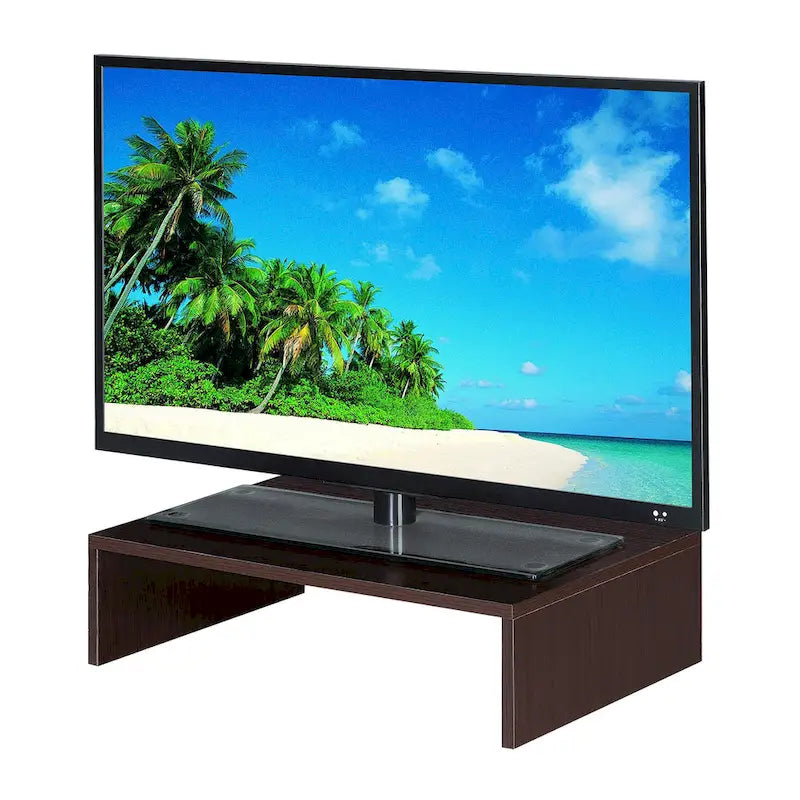 Rehausseur de télévision/moniteur compact de Convenience Concepts pour les téléviseurs jusqu'à 26 pouces