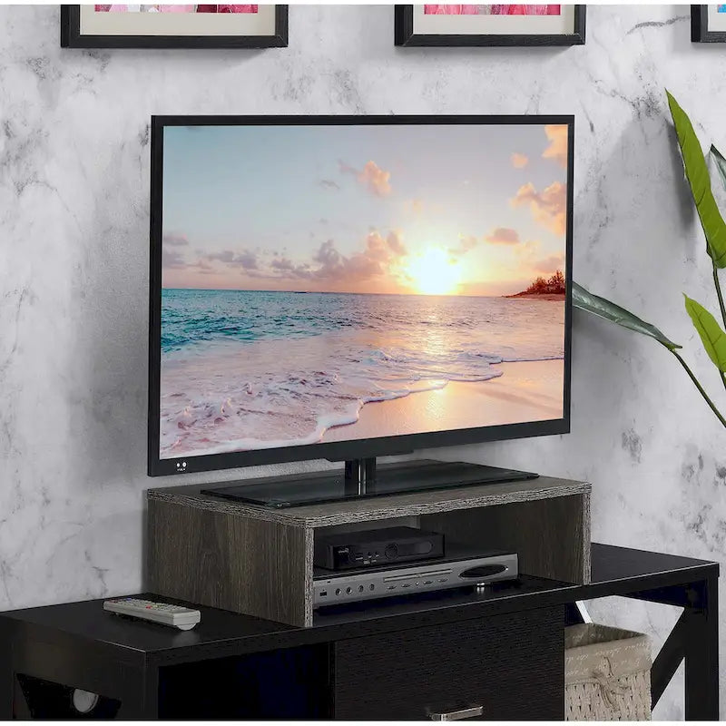 Rehausseur de télévision/moniteur compact de Convenience Concepts pour les téléviseurs jusqu'à 26 pouces