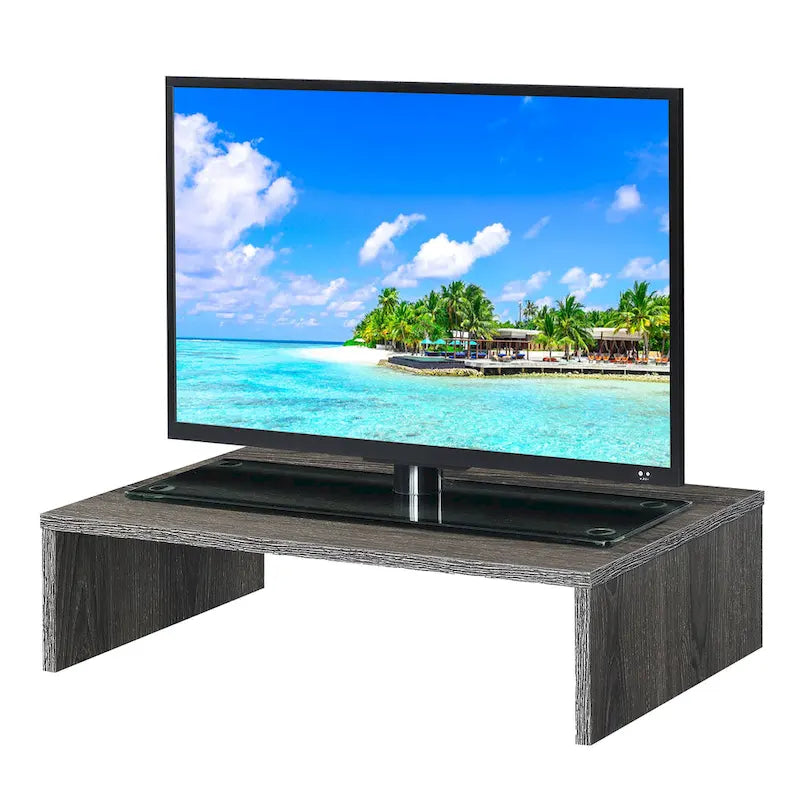 Rehausseur de télévision/moniteur compact de Convenience Concepts pour les téléviseurs jusqu'à 26 pouces