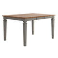 Table de salle à manger en bois hauteur comptoir par