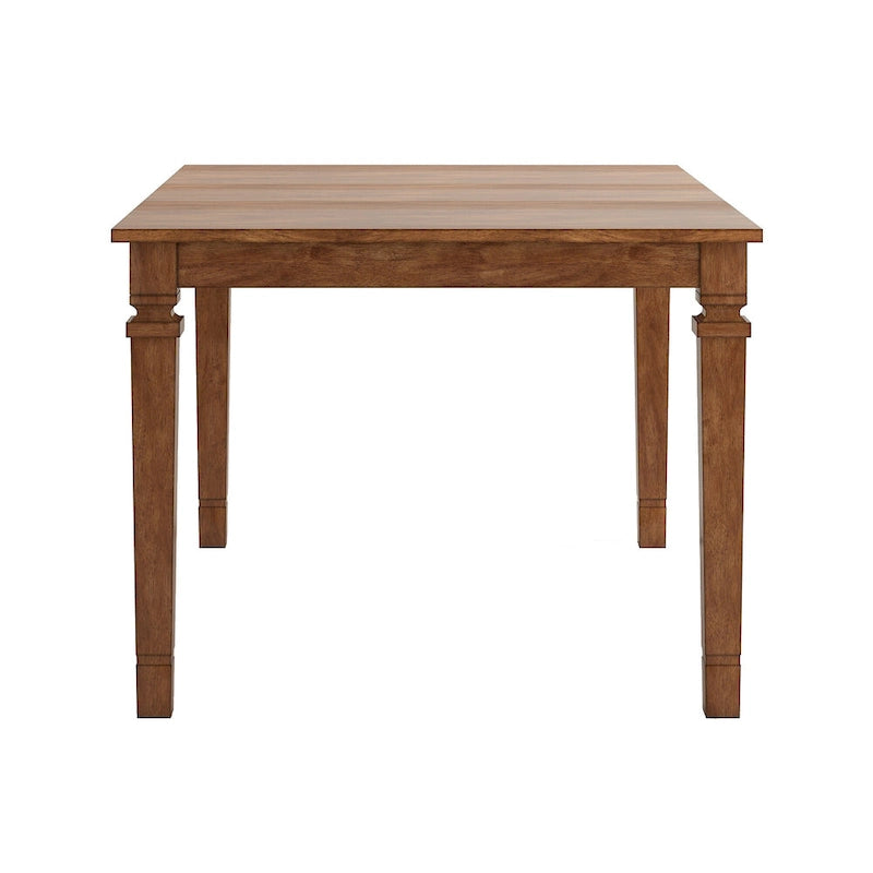 Table de salle à manger en bois hauteur comptoir par