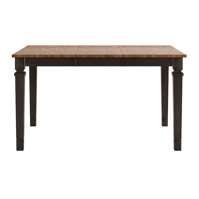 Table de salle à manger en bois hauteur comptoir par