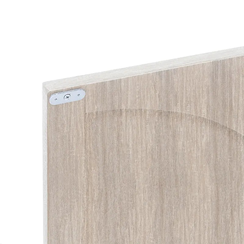 Meuble d'appoint de rangement en rotin avec portes, buffet - 75L x 40l x 80H cm
