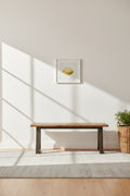 Weston Bench in Rustic Sand Finish