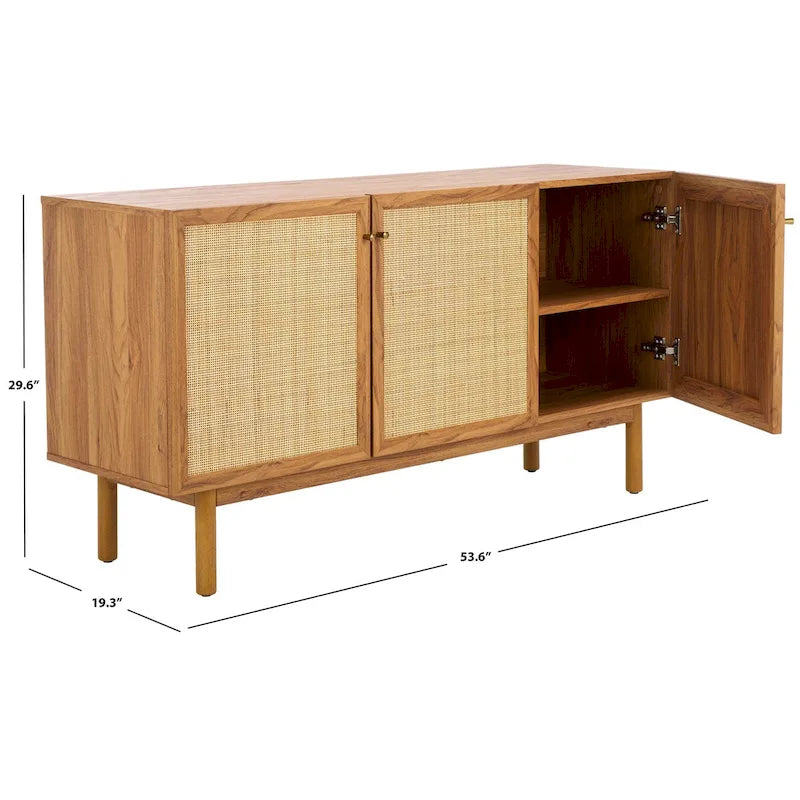 Buffet/Meuble TV 3 portes - 54L x 19P x 30H