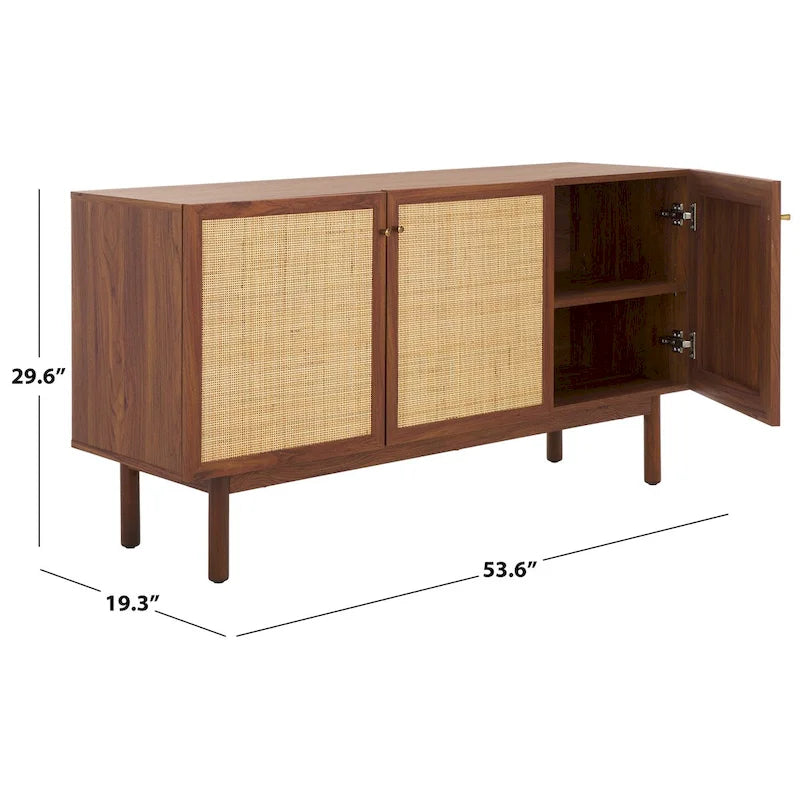 Buffet/Meuble TV 3 portes - 54L x 19P x 30H