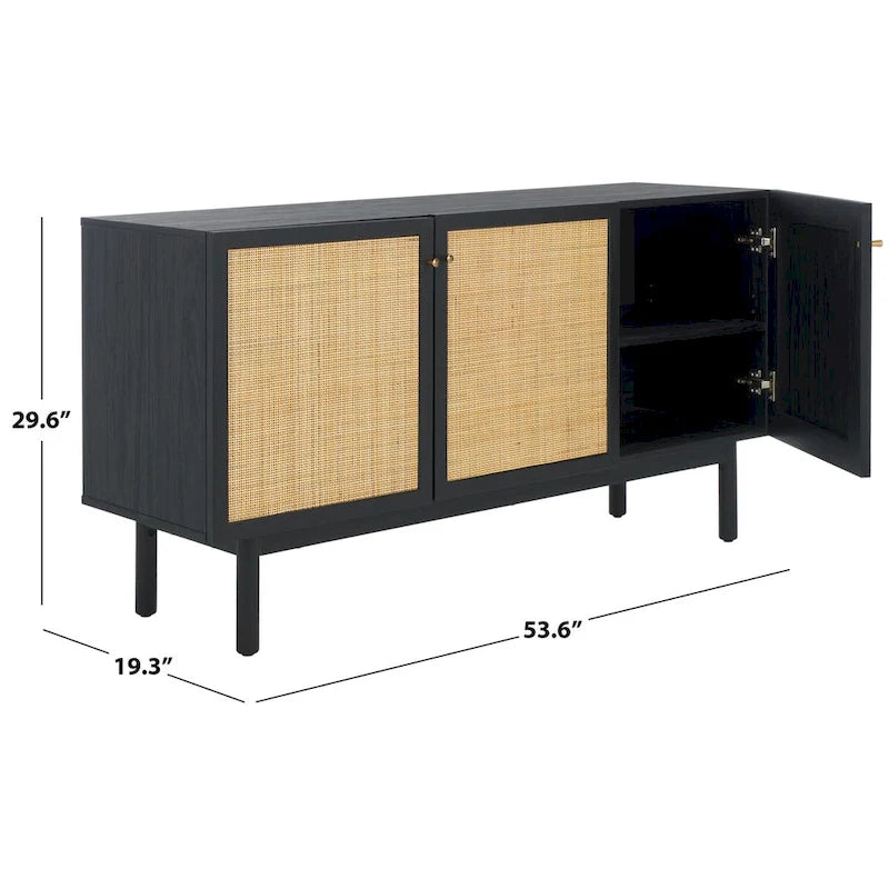 Buffet/Meuble TV 3 portes - 54L x 19P x 30H